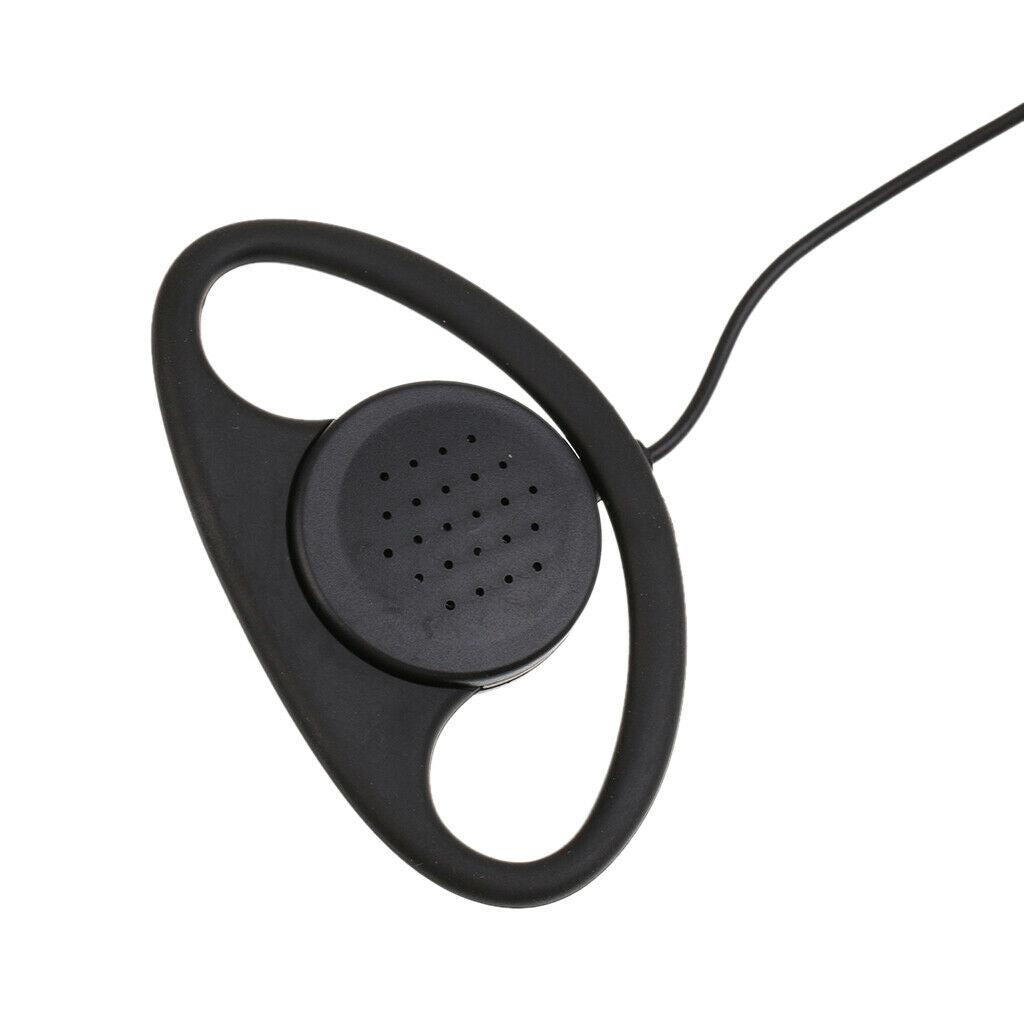 Two way radio earbuds headset and soft comfort for long wearing times and