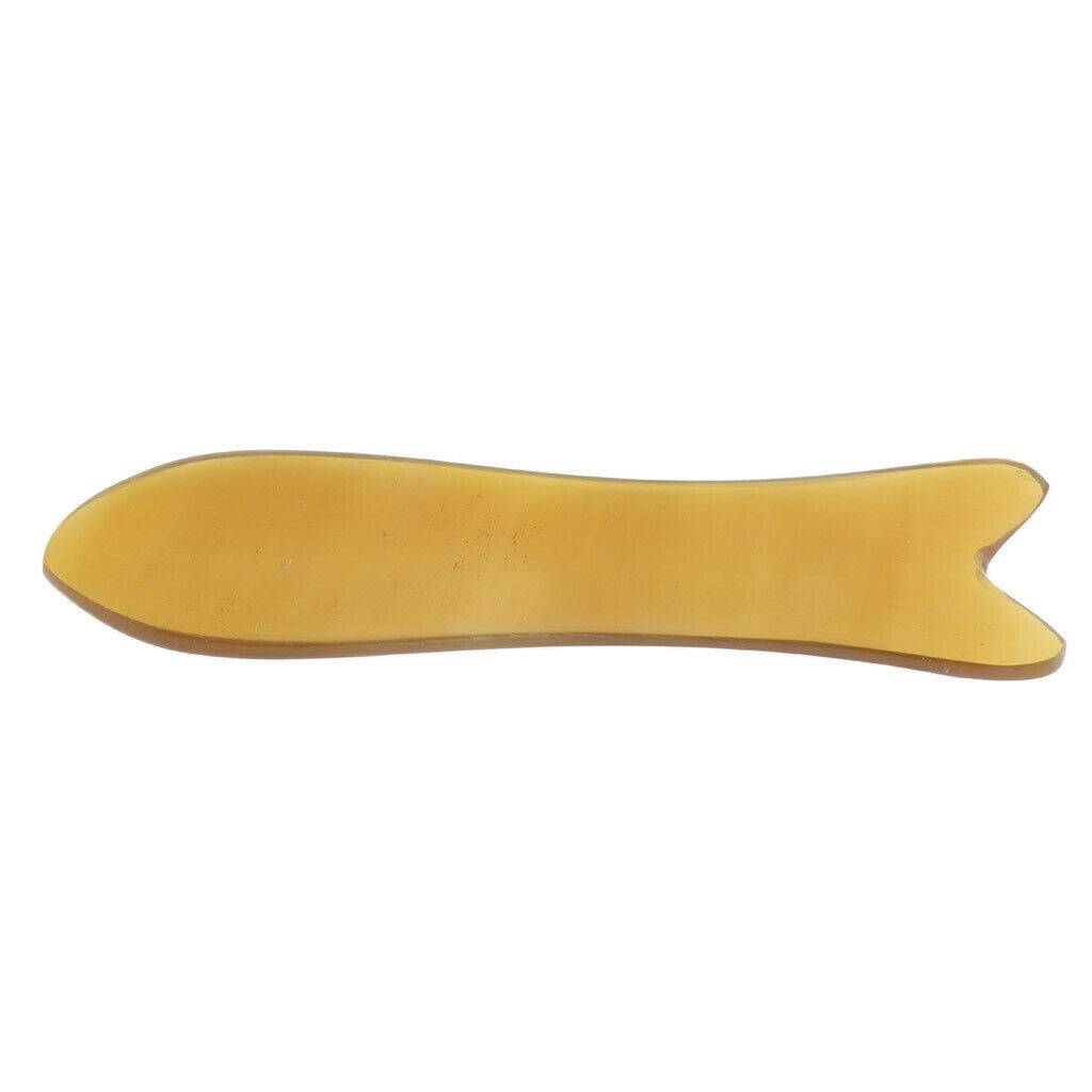 Handheld Fish Shaped Gua Sha Board Full Body SPA Self Massage Scraping Tool