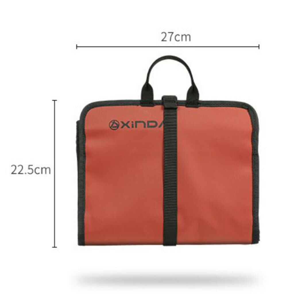 Pro Portable Foldable Quickdraw Carabiner Collection Bag Pouch Lightweight