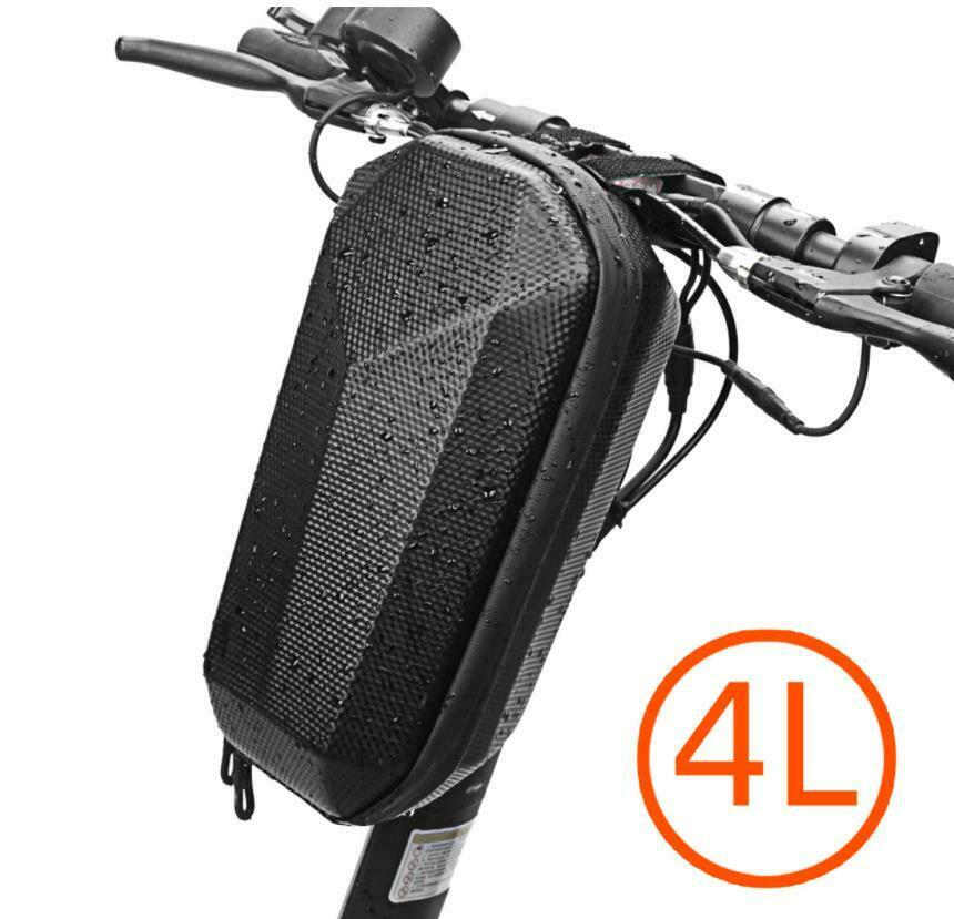Hard Shell Bag EVA Waterproof Front Scooter Bag Folding Bicycle Storage Bag