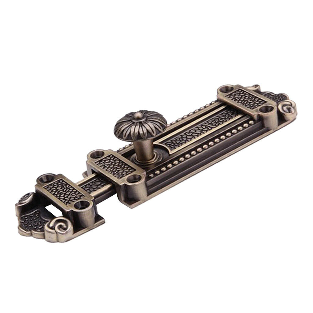 Zinc Alloy Slide Latch Lock Door Security Door Latch Sliding Lock for Toilet