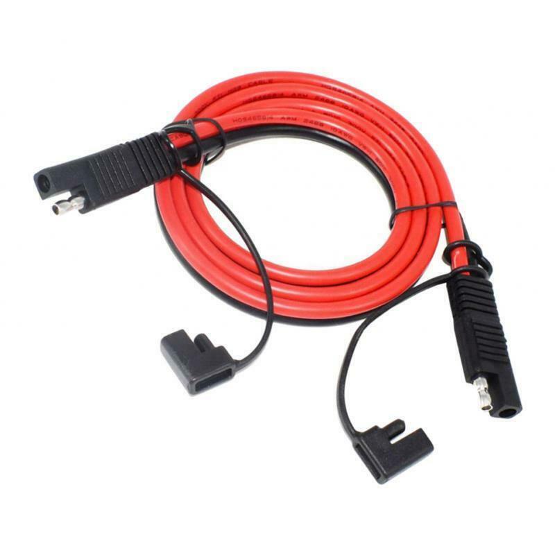 1m SAE to SAE Connector DC Power Automotive Extension Cords 10AWG Durable