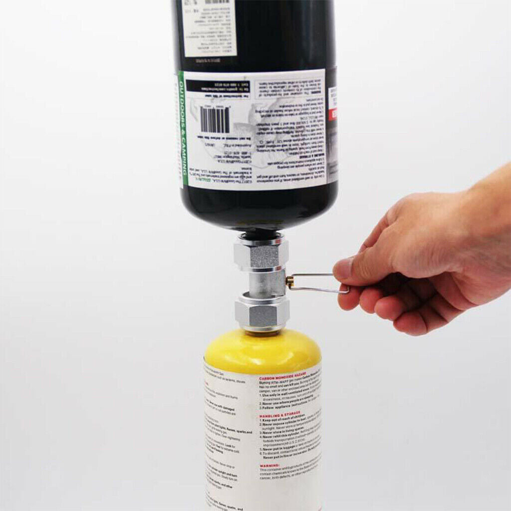 Propane Refill Adapter Gas Cylinder Tank Coupler Camping Hunting Cook Tools