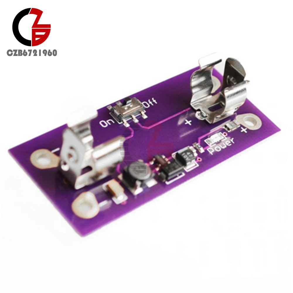New LilyPad Power Supply Converter Module AAA Battery Step up to 5V for Arduino