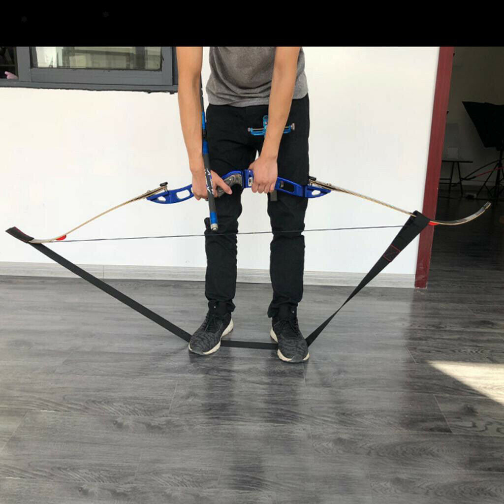 Universal Archery Bow Stringer Recurve & Longbow Webbing Ropes