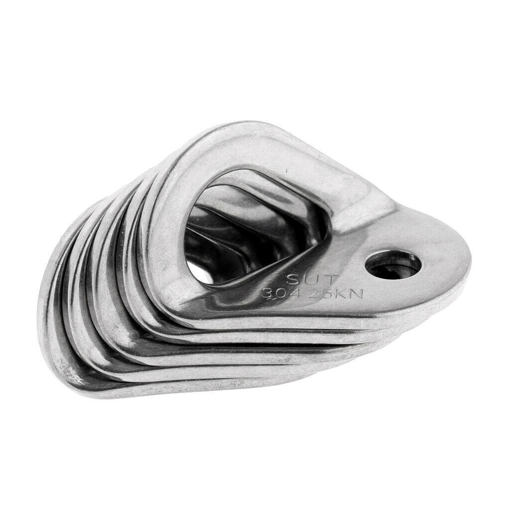 5x Bolt Hanger Stainless Steel Climbing Hanger Climbing Anchor 25KN/5600Lb