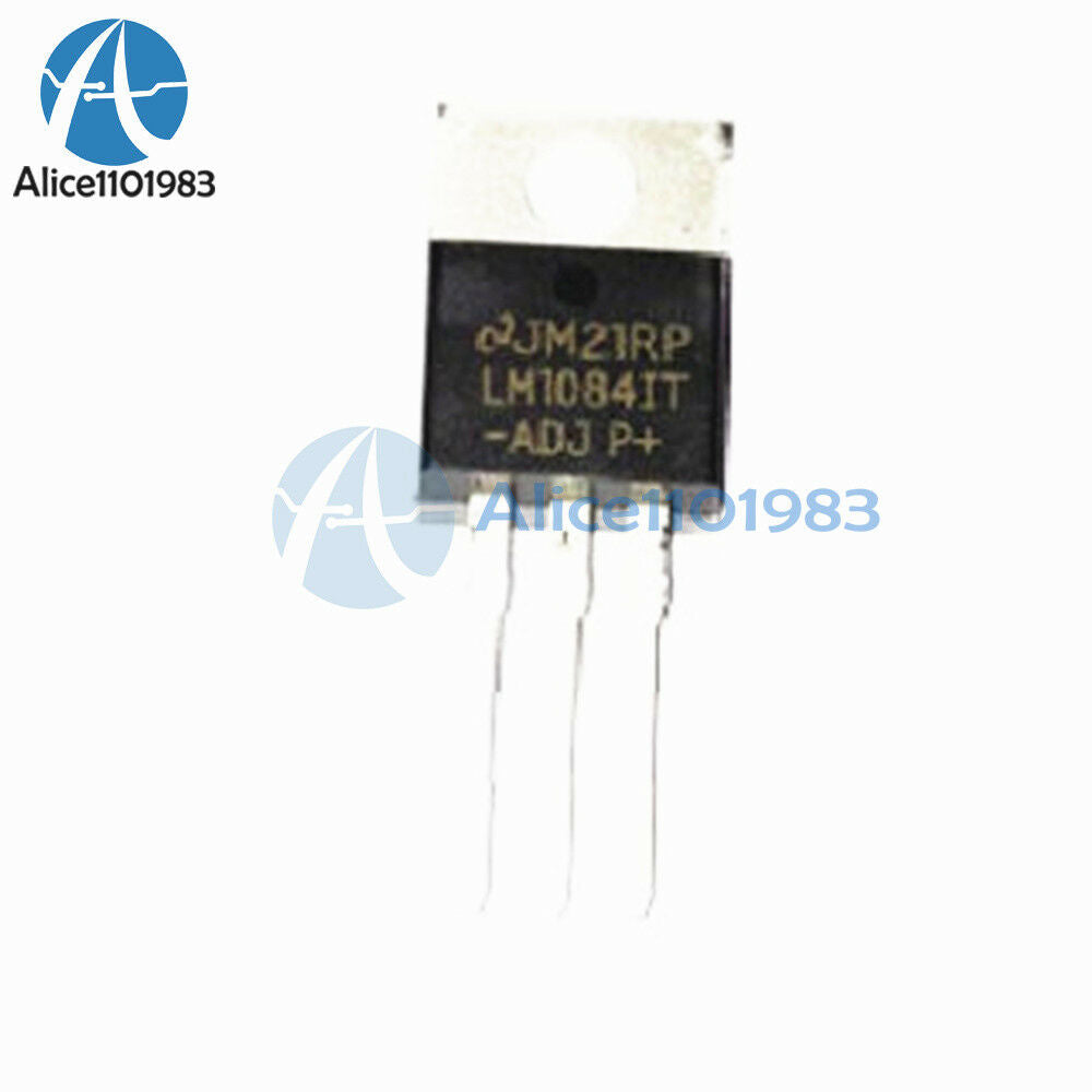 2PCS LM1084 LM1084IT-ADJ NSC TO220 IC REG LDO ADJ 5A NEW