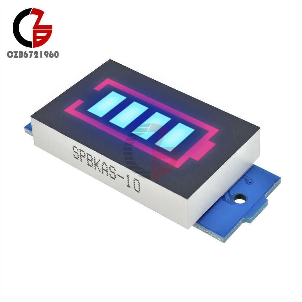 3S 12.6V Blue Display Lithium Battery Capacity Indicator Module Power Tester New