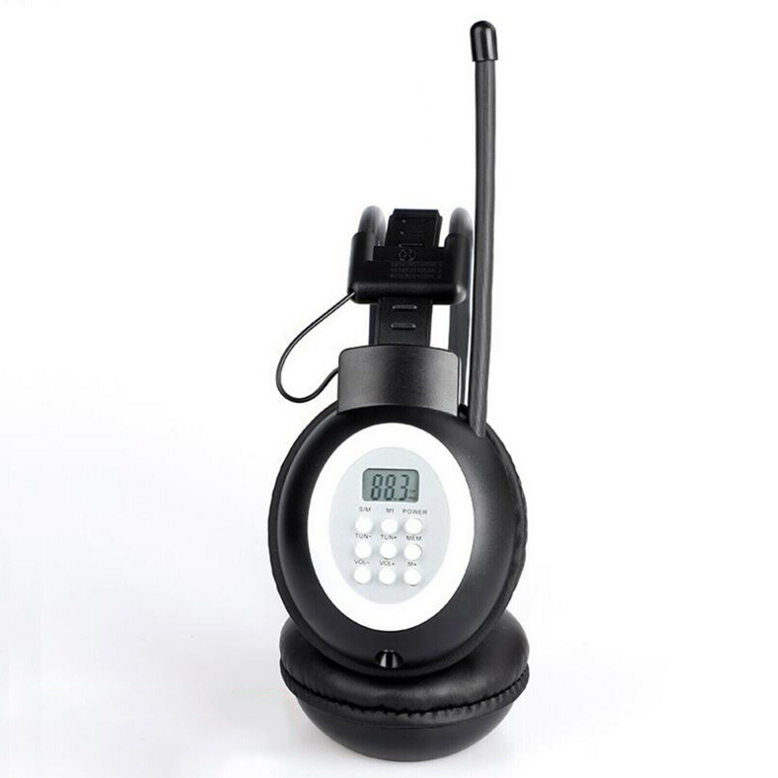 Portable Personal FM Radio Headphones , Wireless Headset with Radio Built