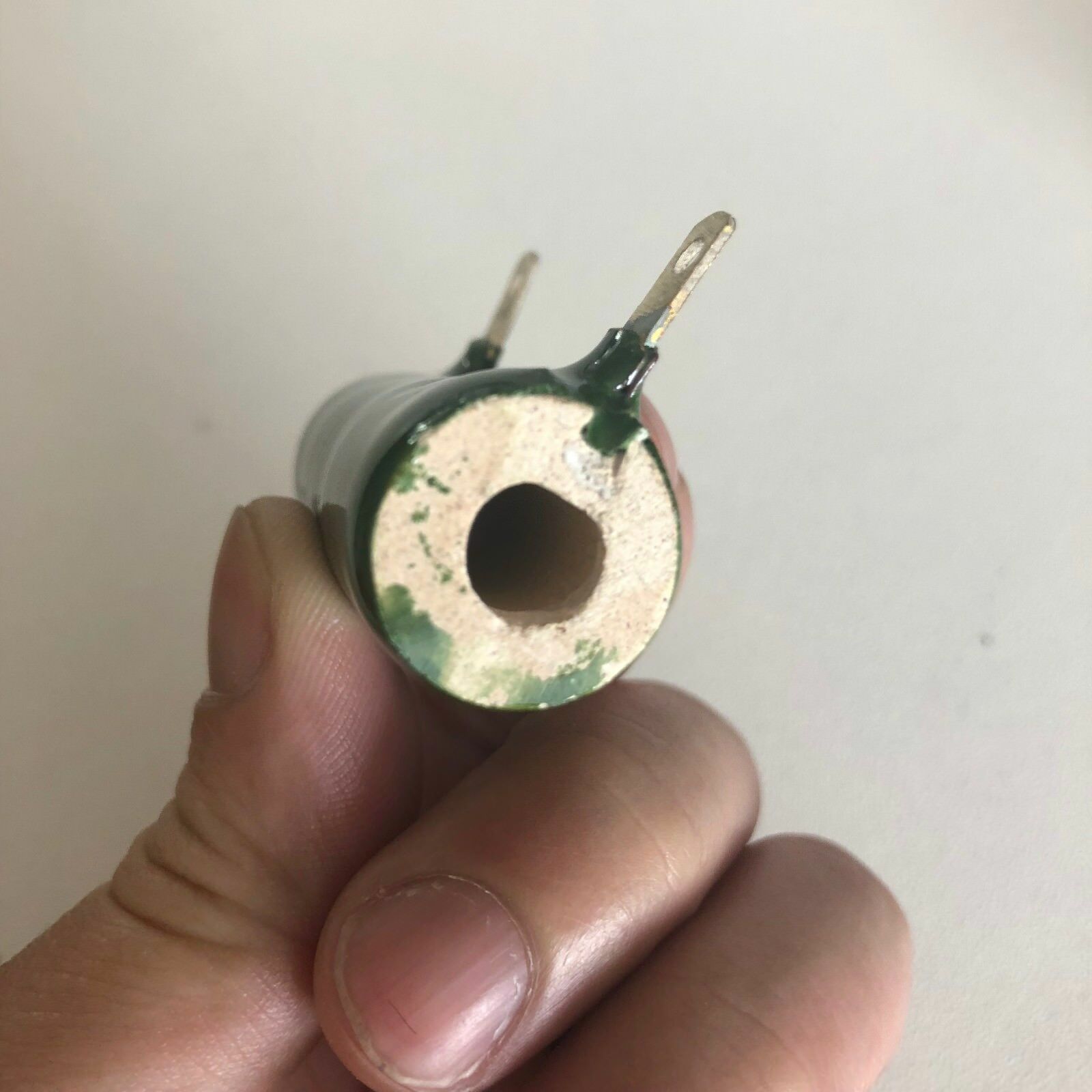 (1)High Power 1K Ohm Ceramic Tube Fixed Wire Wound Resistor 20Watt