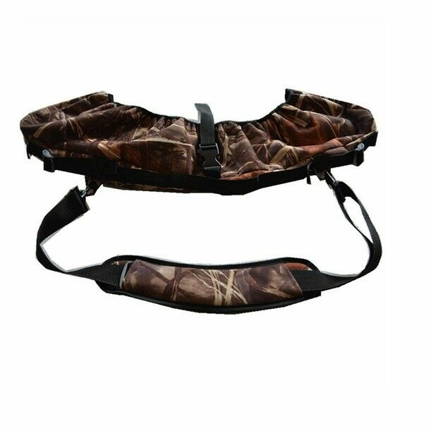 Camo Bow Sling Bag Shoulder Strap Bow Camo Strings Cover Pouch for Compound Bow
