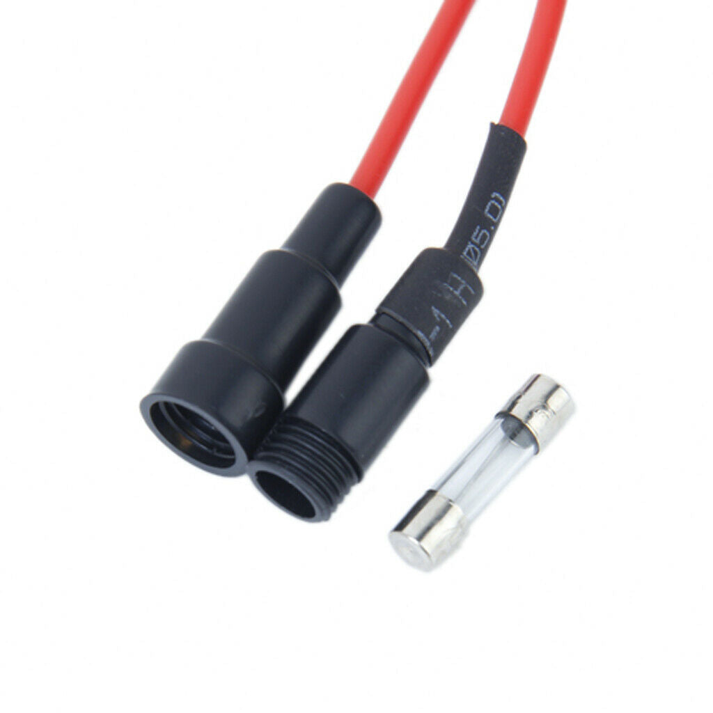 1pc 20mm x 5mm Fuse Tube Holder Inline screw type