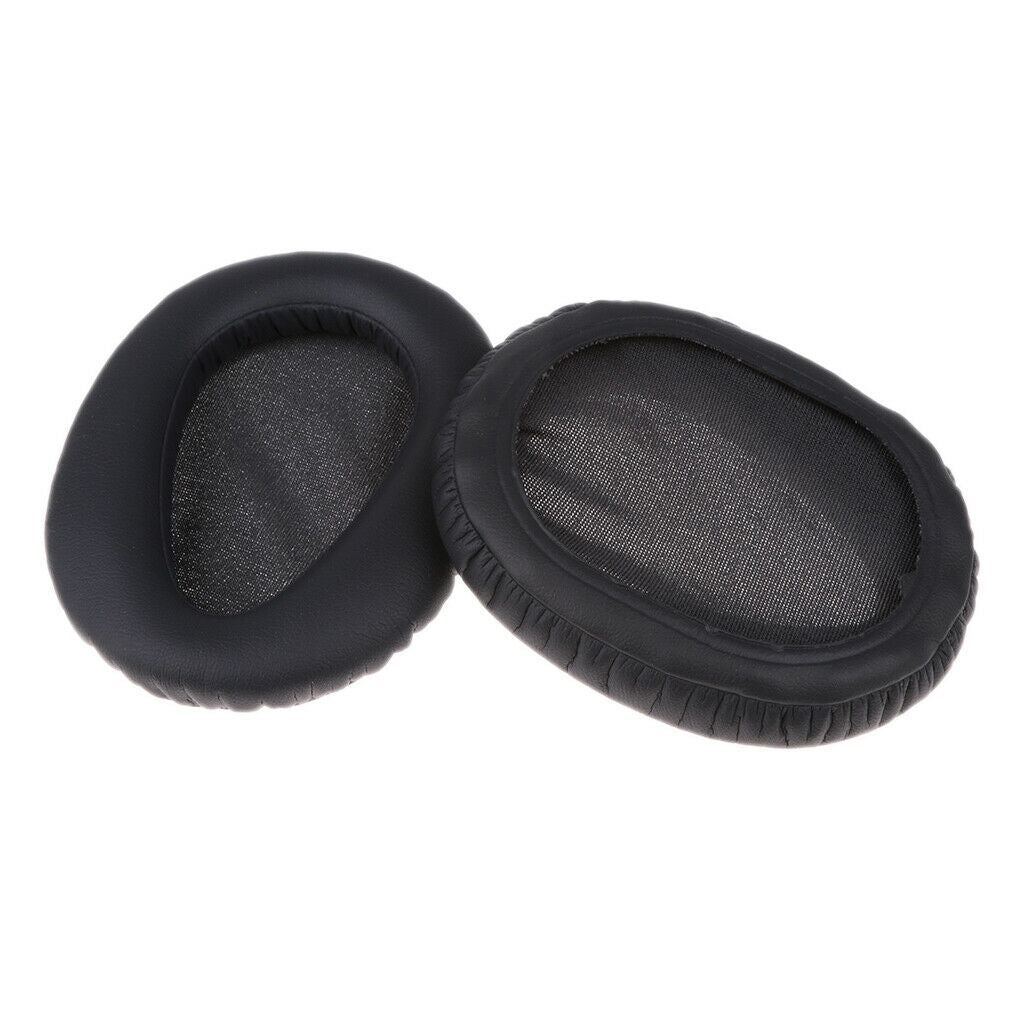 Soft Protein Leather Replacement Ear Pads Cushion for   ZX780DC Headset