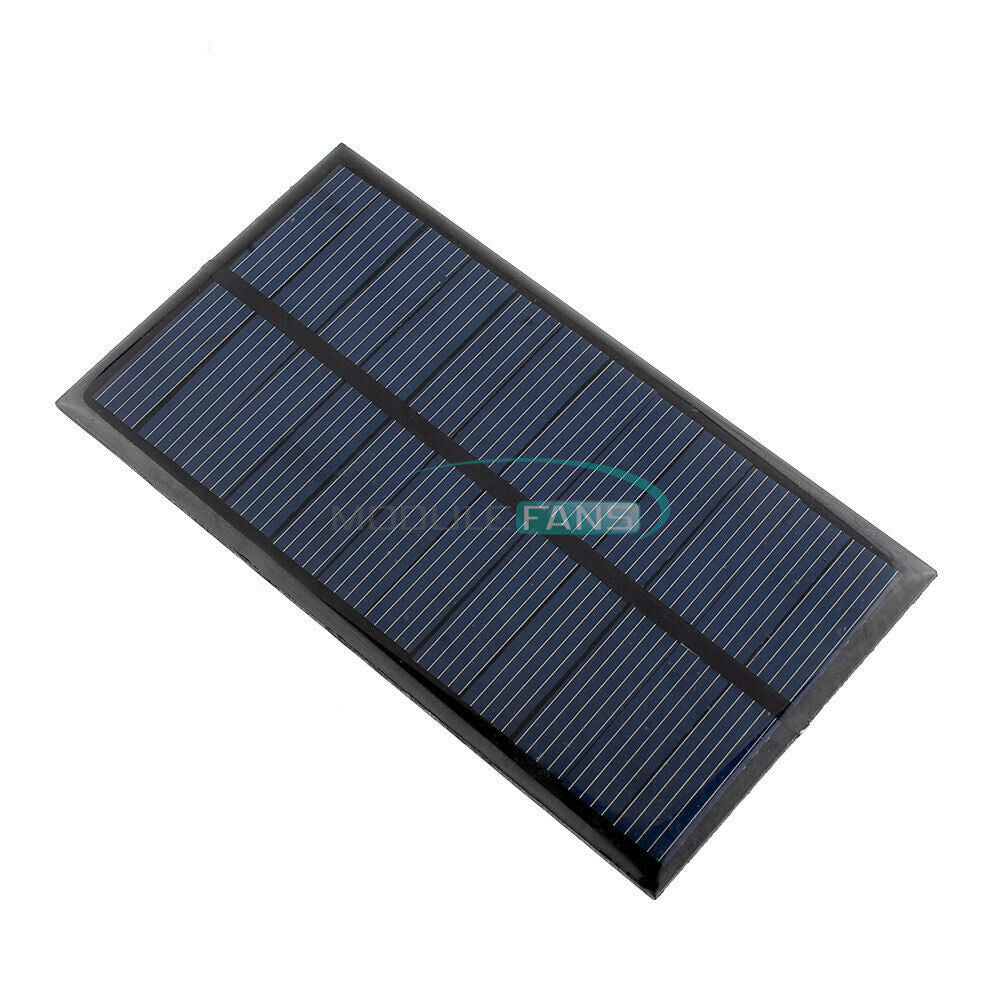 6V 1W Solar Panel Module DIY For Light Battery Cell Phone Toys Chargers