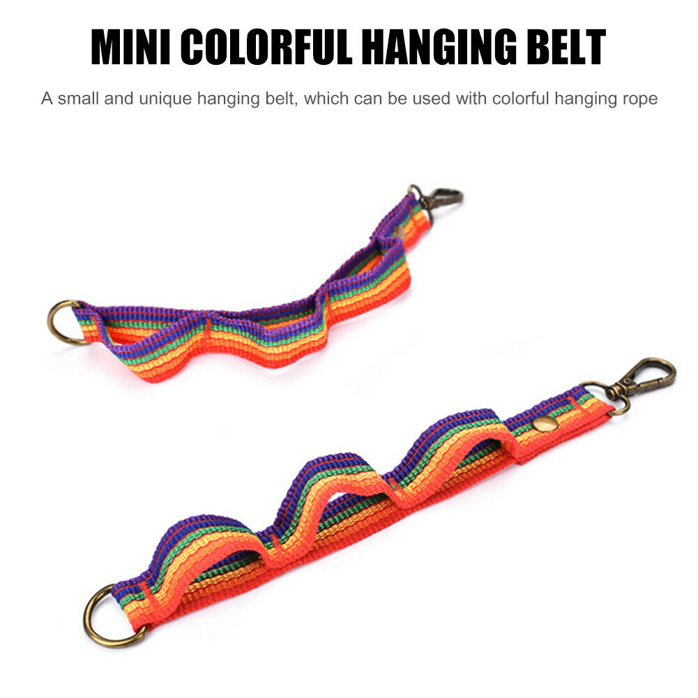 Outdoor Camp Hiking Multipurpose Colorful Tent Hanging Lanyard with Buckle @