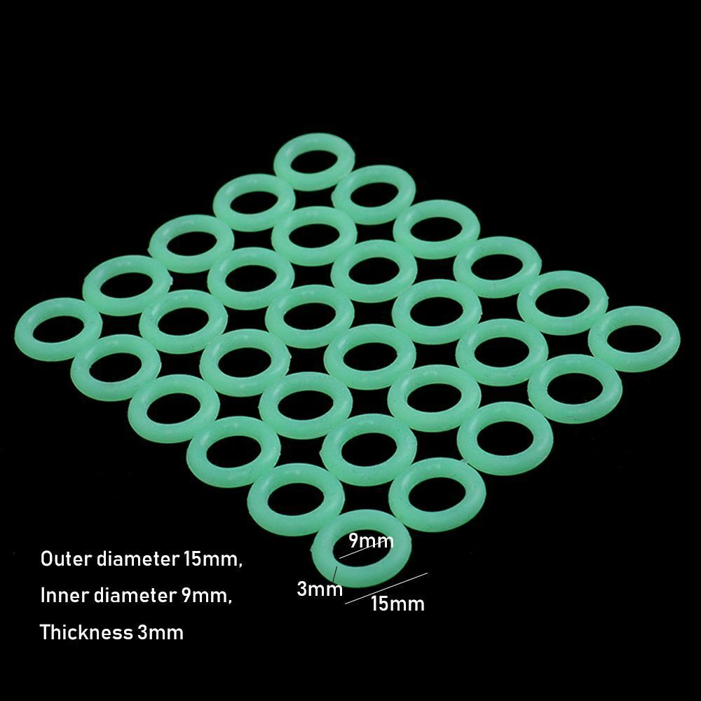 Fluorescent Tents Accessories Outdoor Camping Fishing Rod Rings Tent Nail Ring