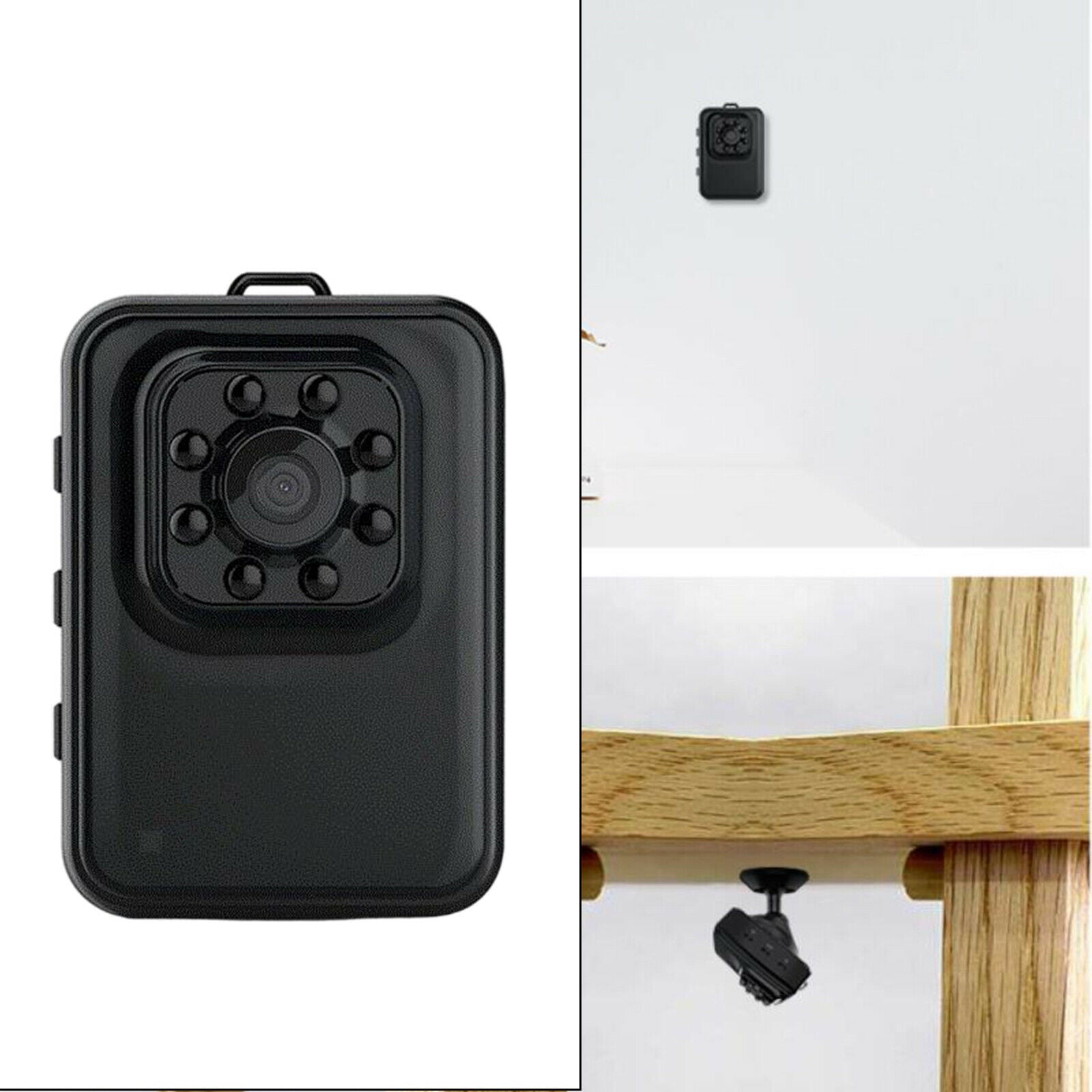 Mini 1080P Mounted Camera USB Charge Low-Power Consumption for Home Security