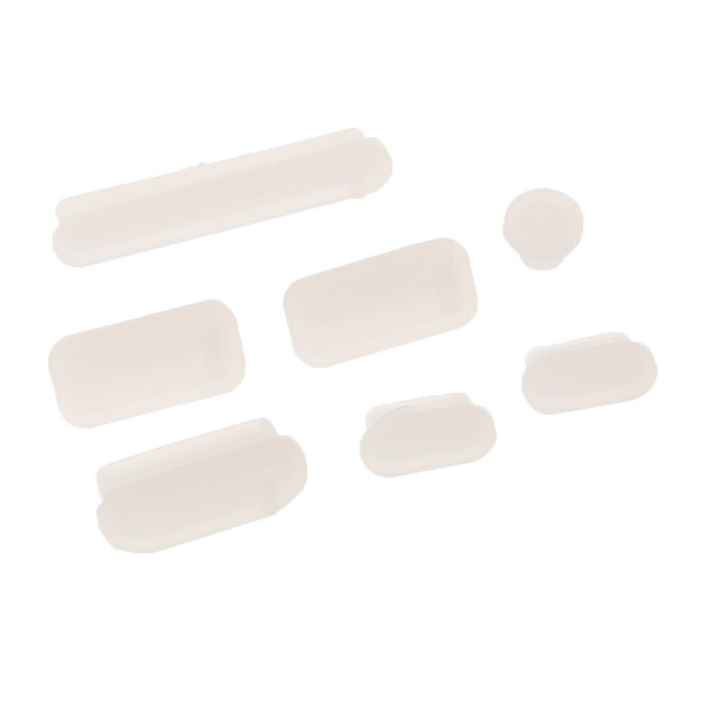 3 Set/21pcs Clear USB Port Anti-Dust Plug Cover Stopper Pro 15.4''