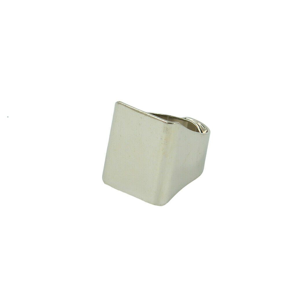 - 20 Pieces White Adjustable Rings, Base Pad for Cabochon Settings 20x19mm