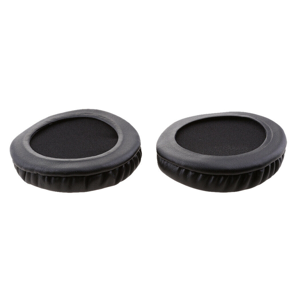 2 Pairs 80mm Replacement Ear Pads Cushion Earpads For Ath Ws99 Ws70 Ws77