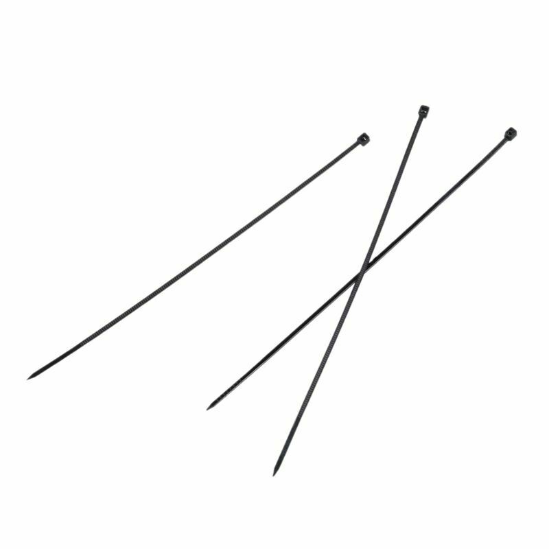 1000 Pcs 140mm x 2mm Self Locking Wire Cable Zip Tie 5.5" Black K1K4K4