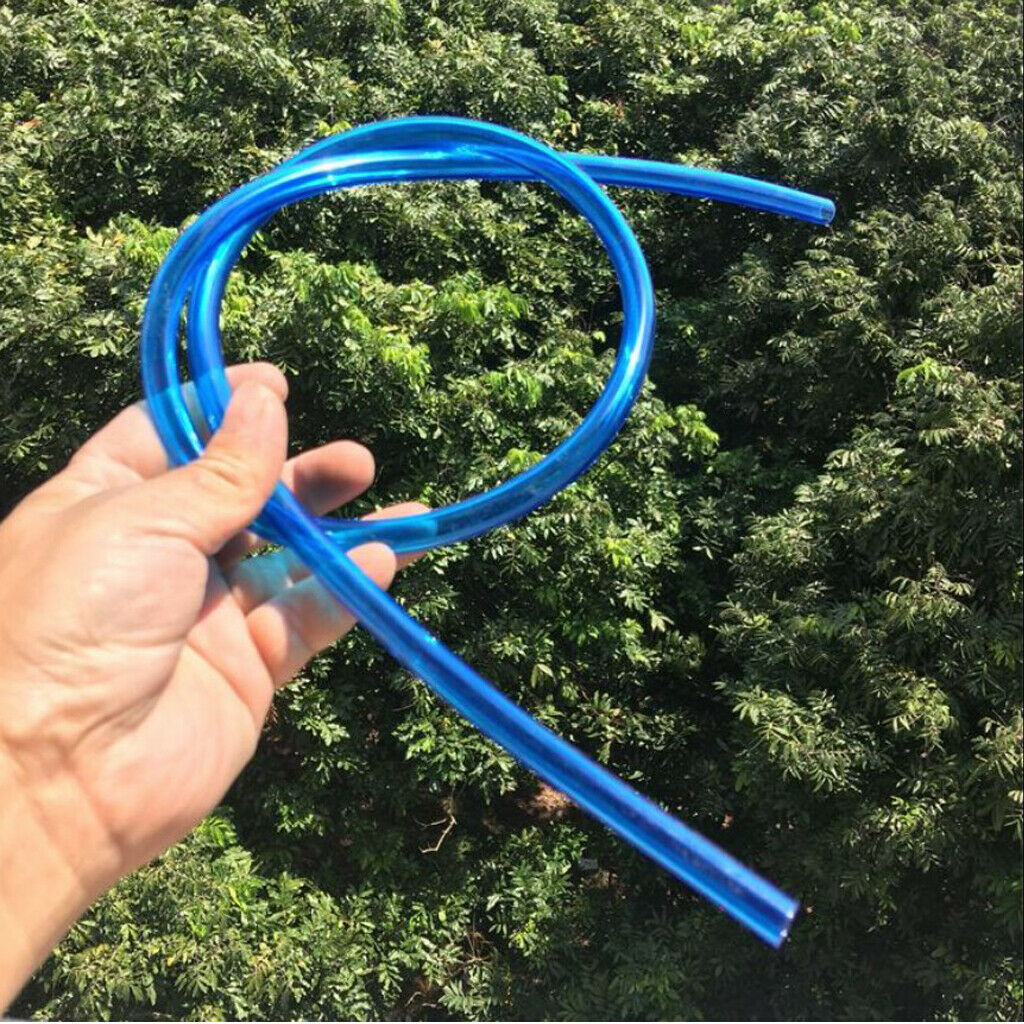 Blue Replacement Outdoor Sports Hydration Water Bottle Hose Pipe 100cm