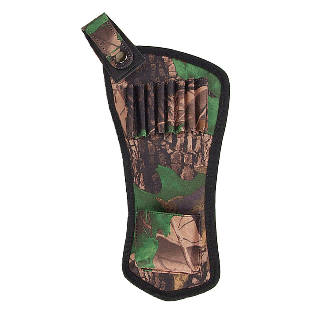 Durable Archery Quiver Arrow Holder for 8 Bolts Carrier with Belt Clip Hanging