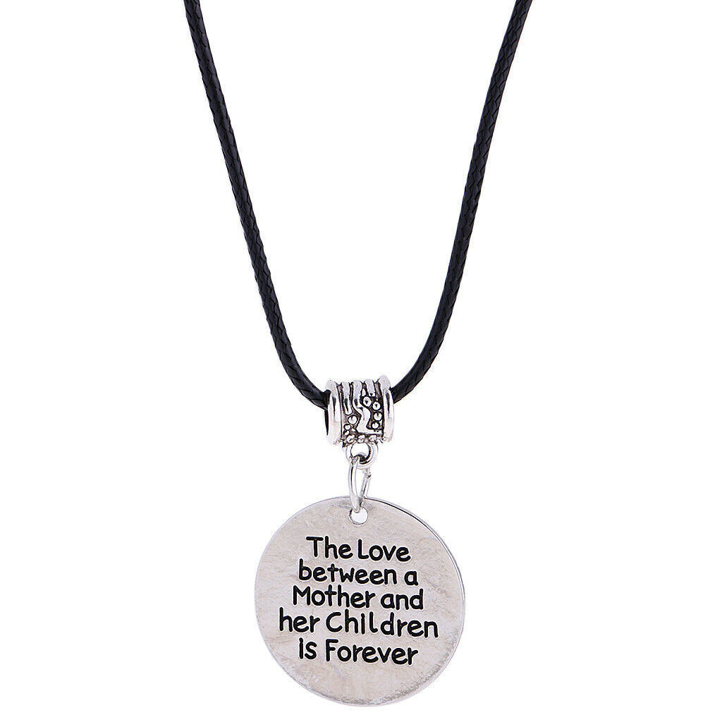 The Love Between a Mother and Her Children is Forever Pendant Necklace Gift