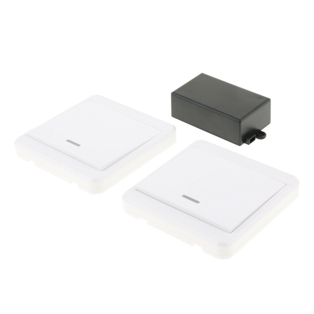 2x Premium AC 85-250V Wireless Remote Switch 50/60Hz Transmitters & Receiver