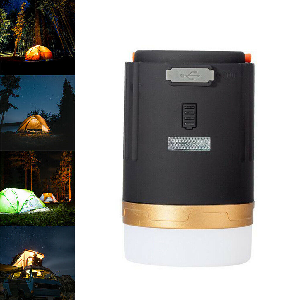 LED Camping Tent Light Emergency Hanging Lantern Fishing Lamp Patio Garden