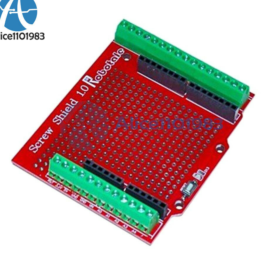 Proto Screw Shields Assembled Prototype Terminal Expansion Board for Arduino