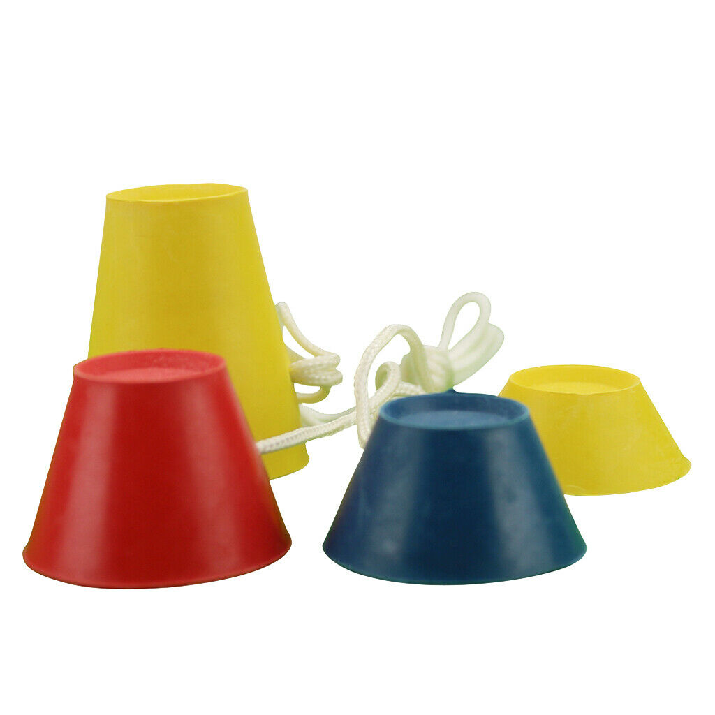 4Pcs Pyramid Winter Golf Tees String Driving Range Different Heights Golfter