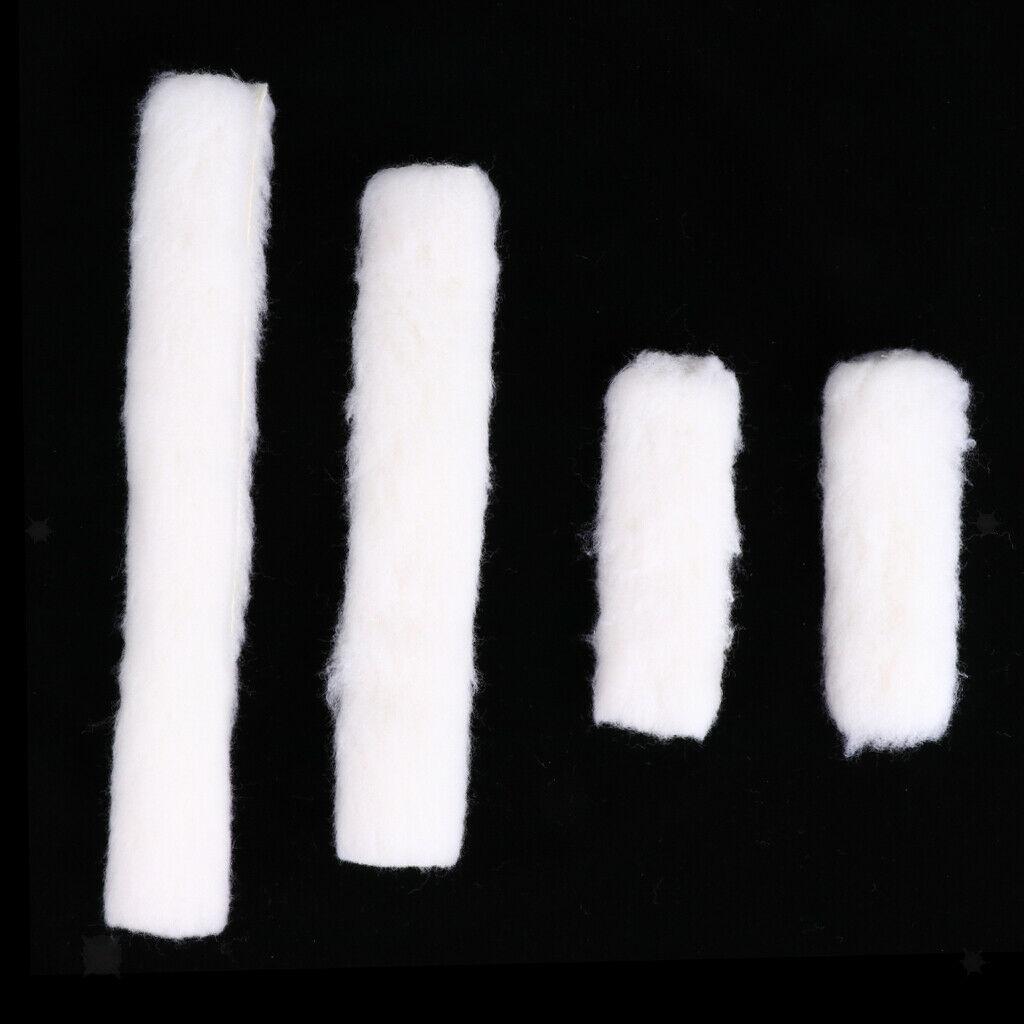 4 Pieces Horse Bridle Fleece Noseband Cover Equestrian Halter Protect Strap