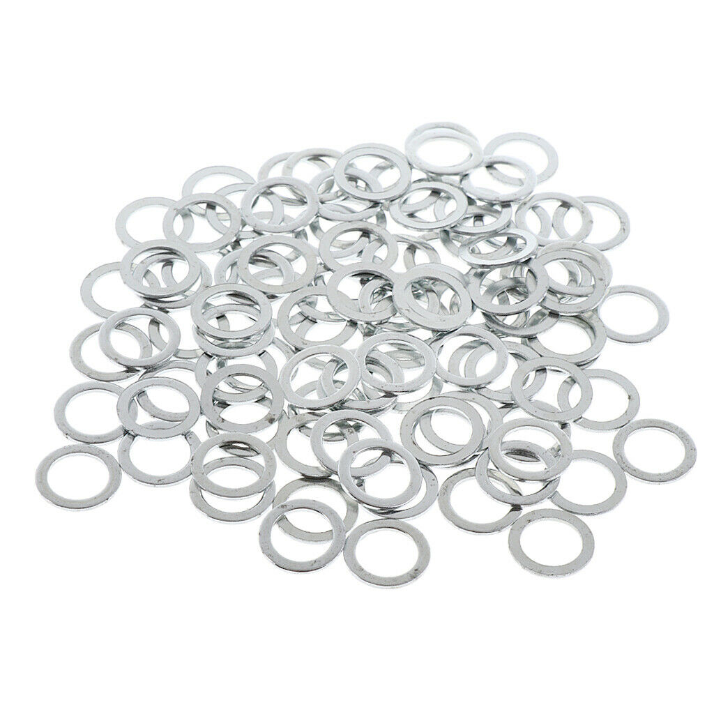 100 Pack Standard Truck Axle Speed Washers Rings Longboard Accessories Kit