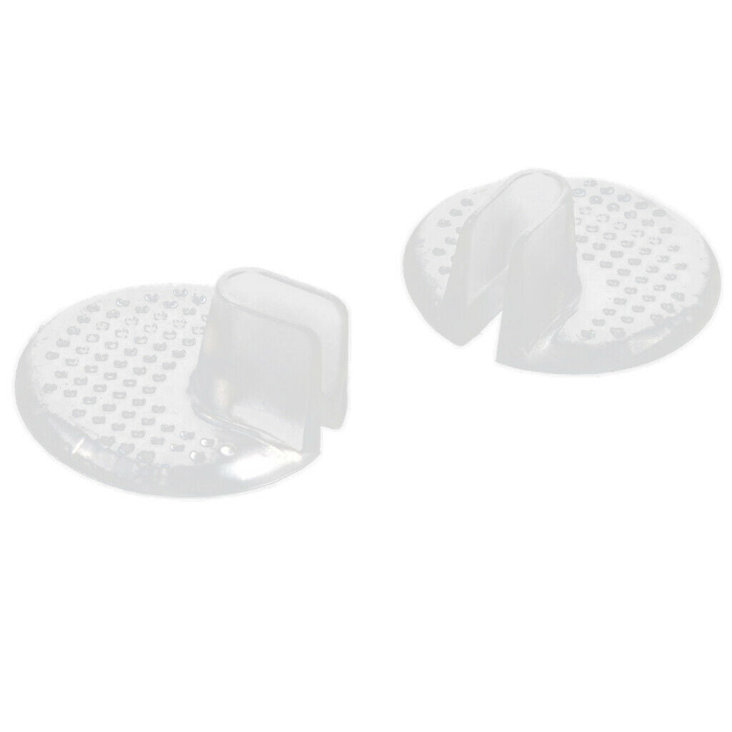 5 Pairs of Forefoot Cushion Insole Forefoot Holder Foot Massage Pad,