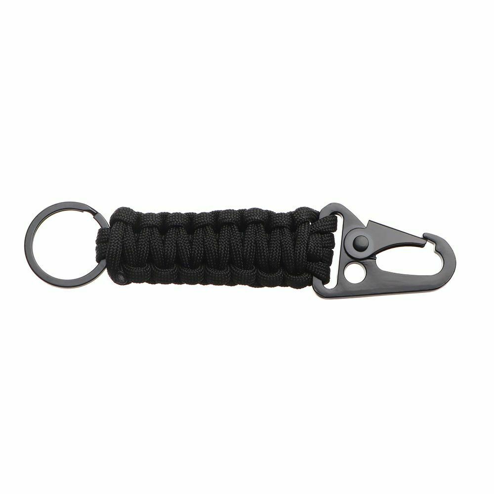 Survival Kit Emergency Knot Rope Keychain Keyring Bottle Opener Key Chain Ring