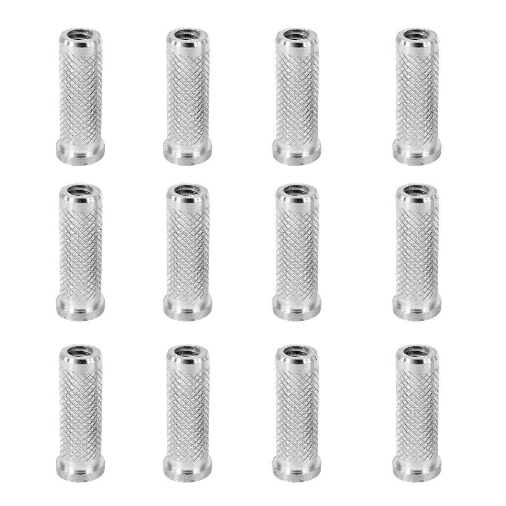12 Pieces Archery Aluminum Arrow Inserts