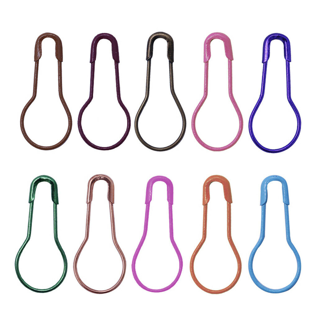 1000 Pieces Calabash Onion Pumpkin Safety Pins Pear Shape Small