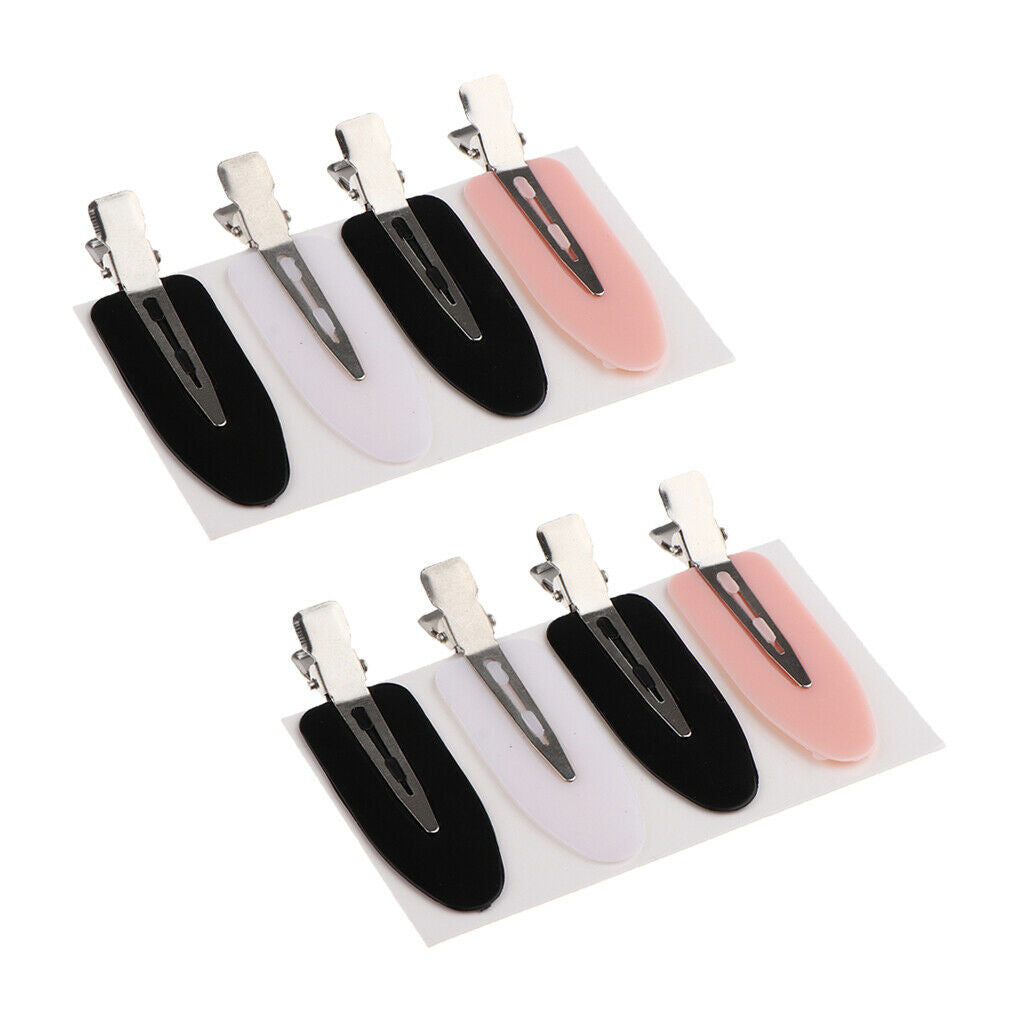 8x No Bend Hair Clips Pin Curl DIY No for Hair Styling Waves Clips Pin