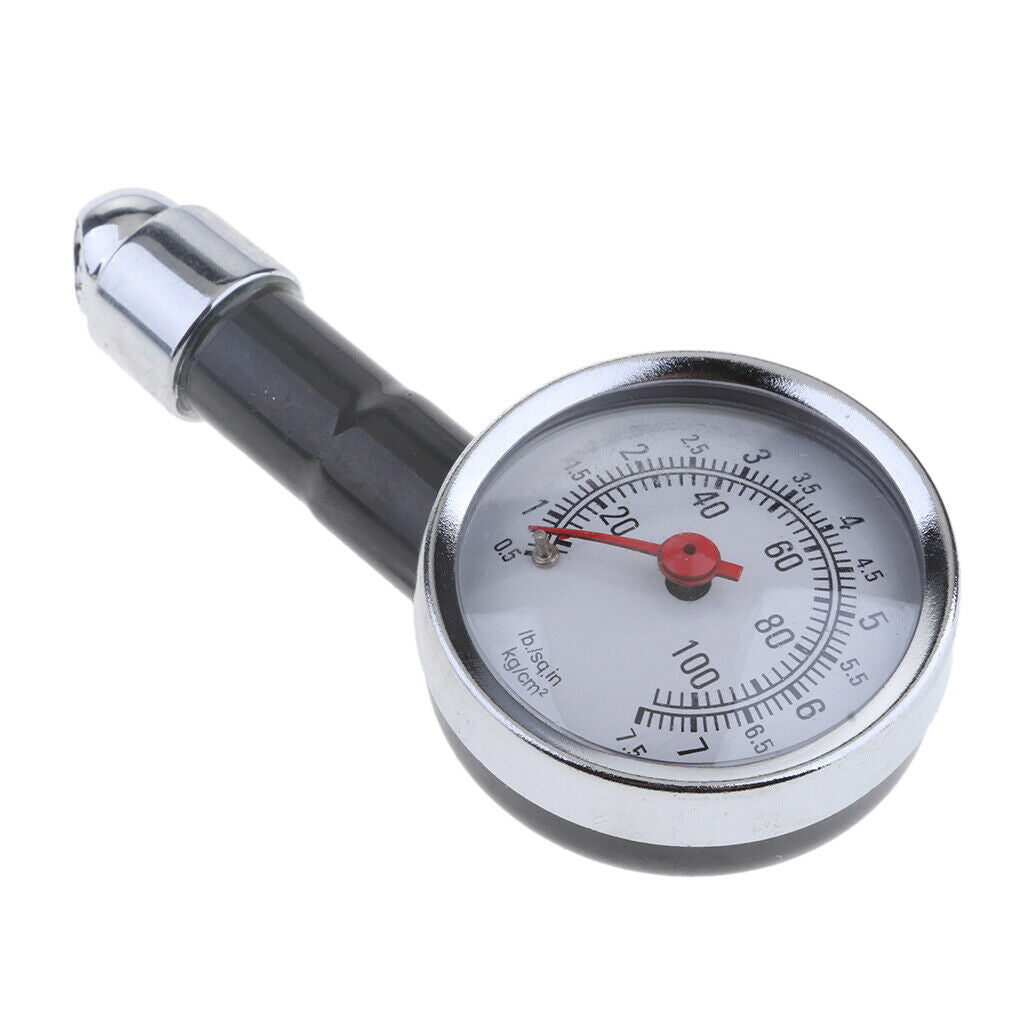 0-100PSI Tire Tyre Air Pressure Gauge Tester for Auto Car Motorcycle