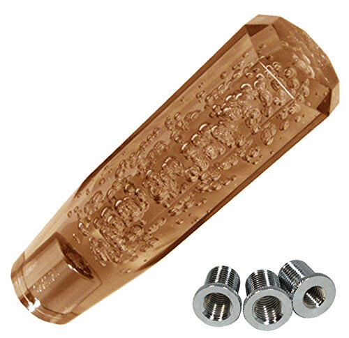 -XN1x Universal Octagon Crystal Bubble Manual Auto Car Shifter Shift Knob 150mm