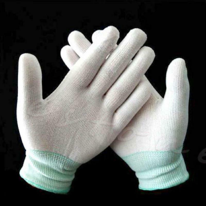 Nylon Quilters Free Motion Machine Quilting Sewing Grip Gloves Fingertip Grip