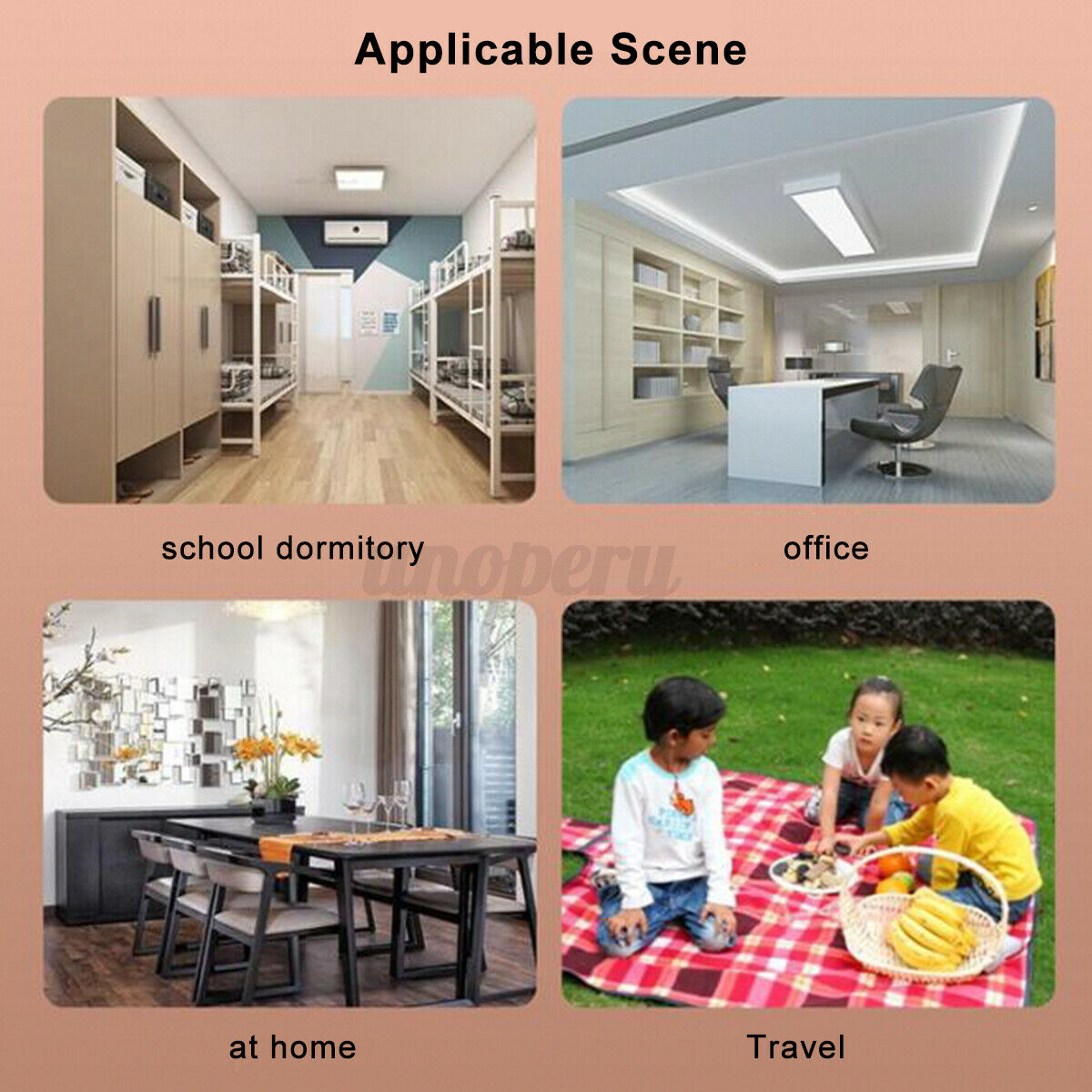 3 Gear Portable Rechargeable Mini Fan Electric Cooling Fan Low Noise Office