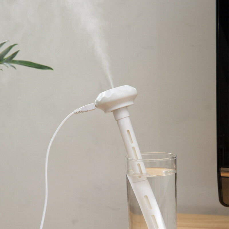 X8 USB Portable Mini Humidifier Rechargeable Small Cool Mist Mute Auto-Off D1S6