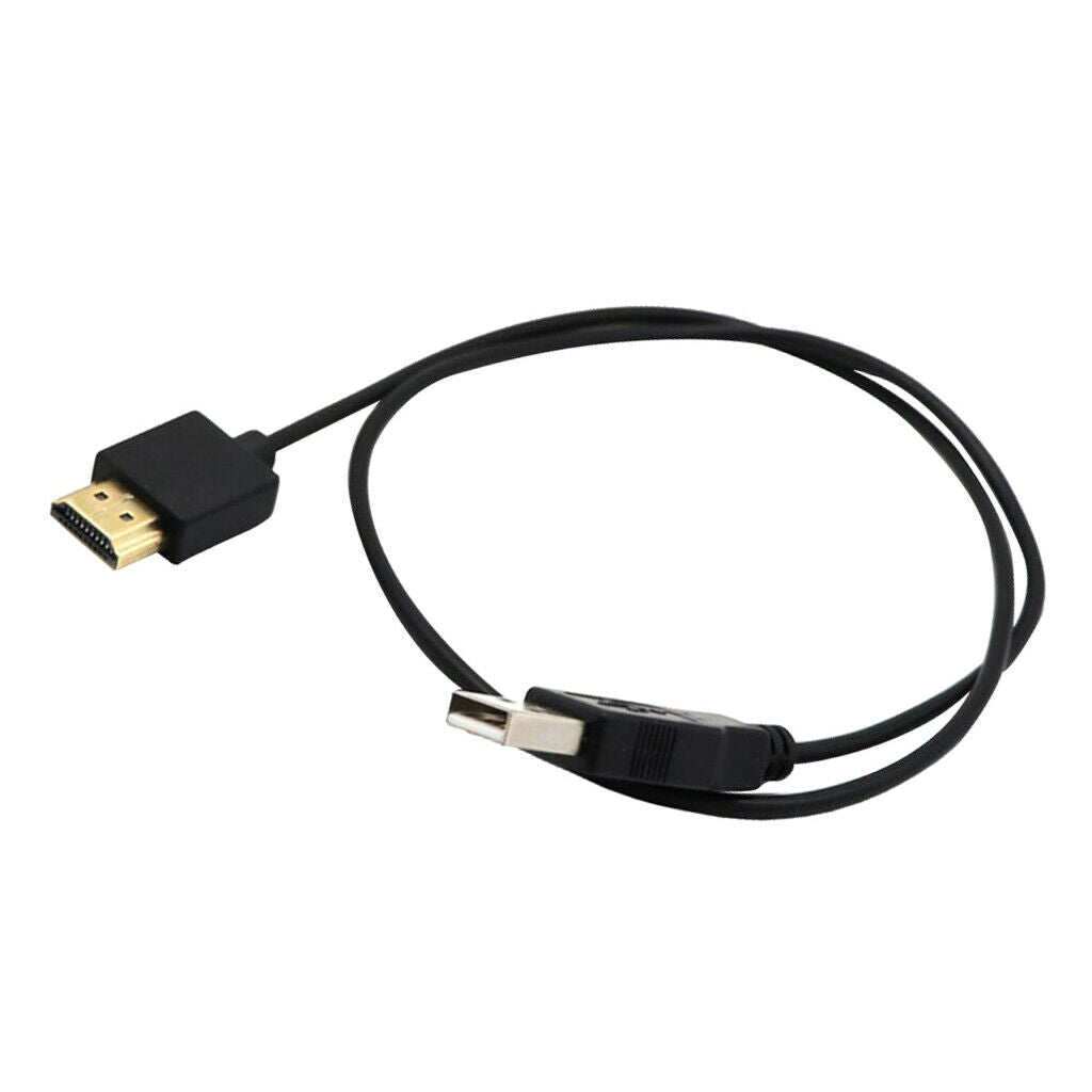 USB 2.0 Male to HDMI Male Converter PC TV HD HDTV Adapter Charging Cable