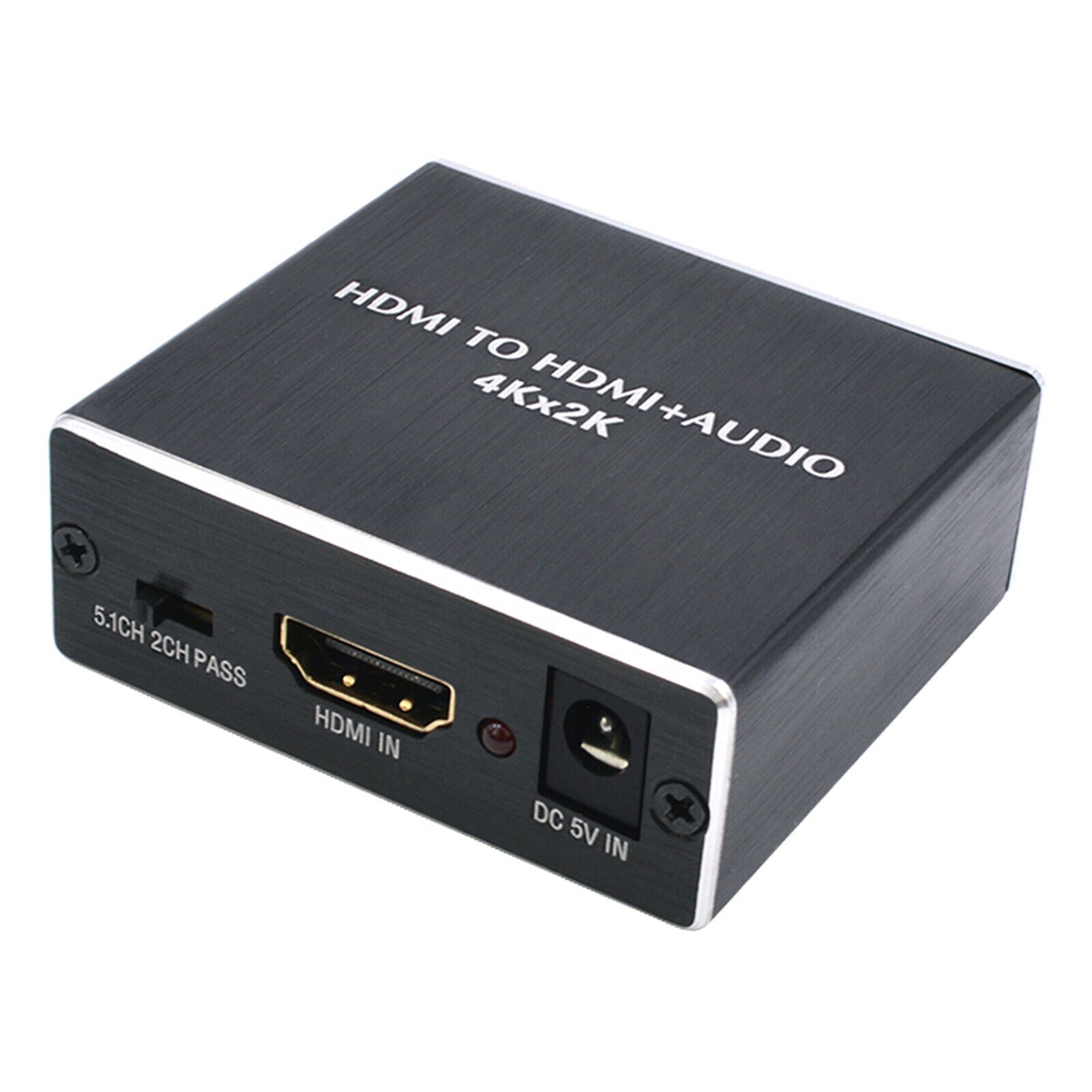 to Audio Extractor Splitter SPDIF Audio Output 5.1CH 2CH Pass