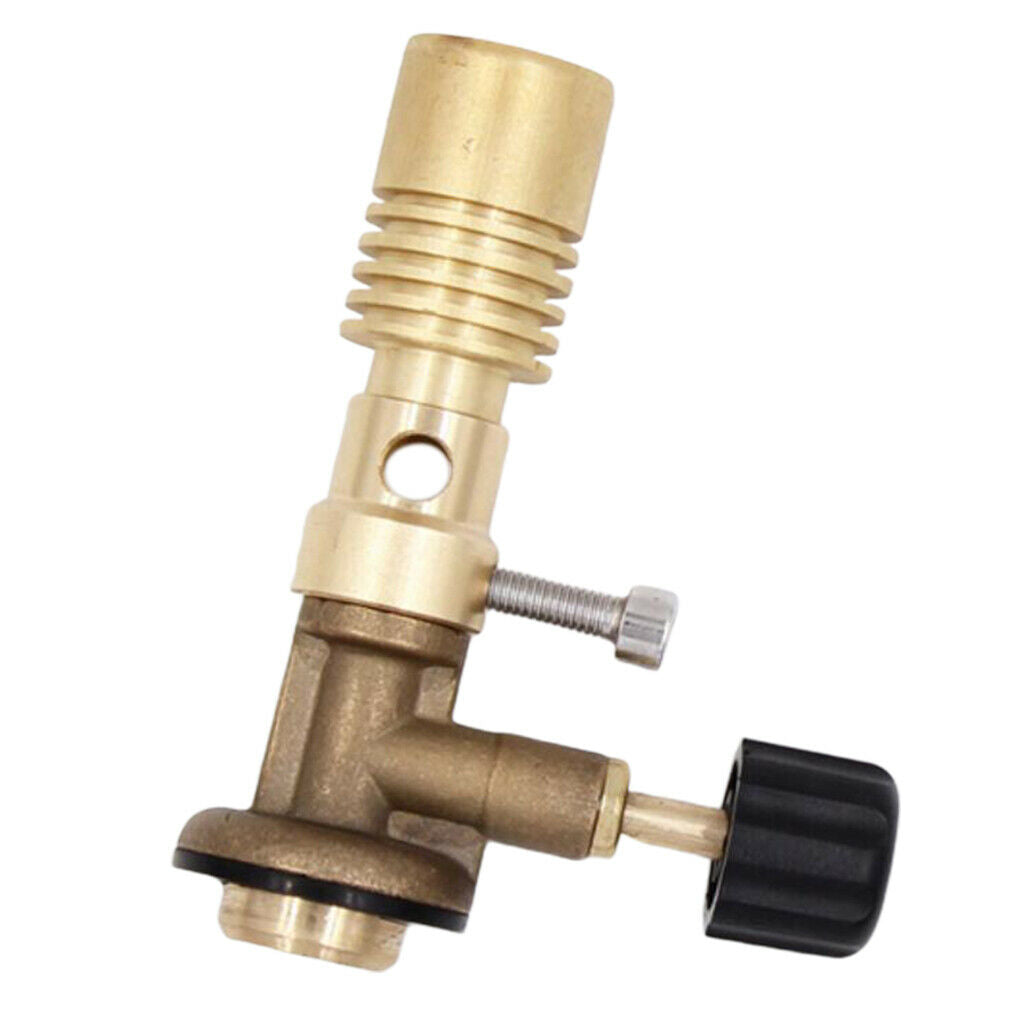 Portable Brass Propane Gas Burner for Camping Dentist School Lab