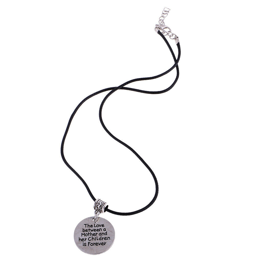 The Love Between a Mother and Her Children is Forever Pendant Necklace Gift