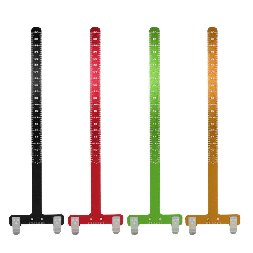 Bow Square T Shape Measurement 12inch for Longbow Bow Accessories Black