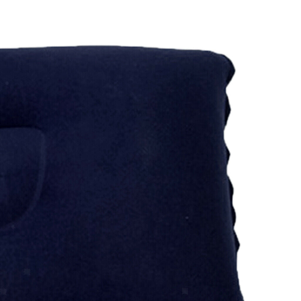Inflatable Camping Pillow Lightweight Travel Air Cushion Dark Blue Outdoors